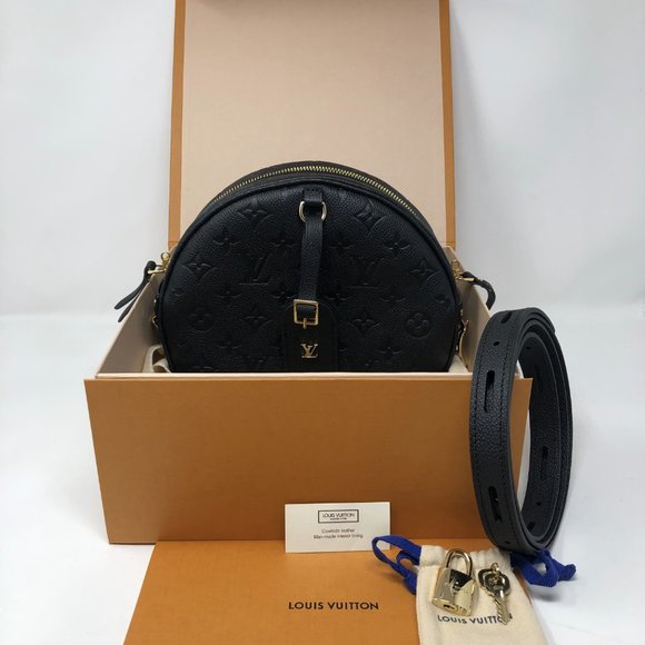 Louis Vuitton Boite Chapeau Souple MM in black M45167 - Picture 12 of 12